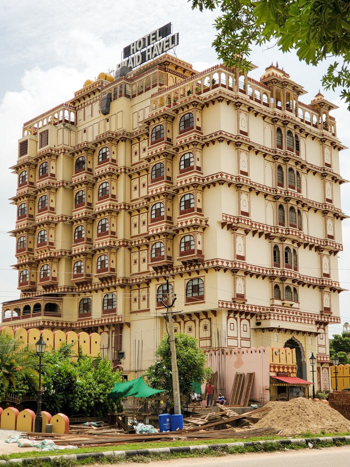 Hotel Umaid Haveli under Construction